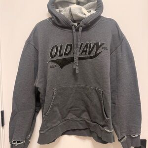 Old Navy Charcoal Men's Hoodie